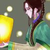 Heaven Blessing Qi Rong Anime Diamond Painting