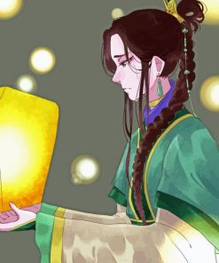 Heaven Blessing Qi Rong Anime Diamond Painting