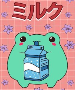 Kawaii Frog Diamond Painting