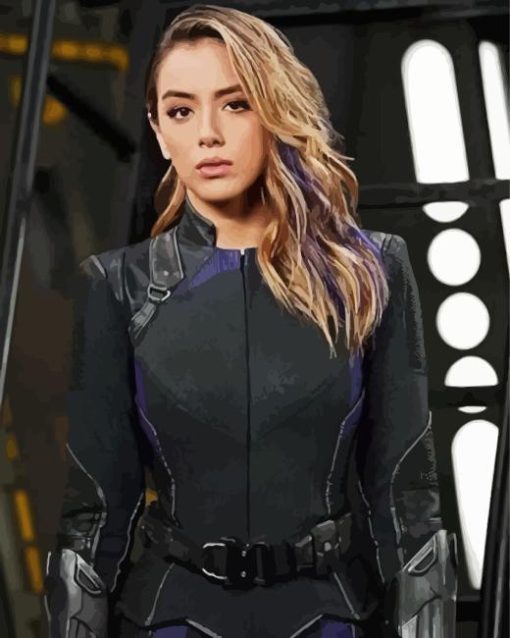 Quake Daisy Johnson Secret Wars Hero Diamond Painting