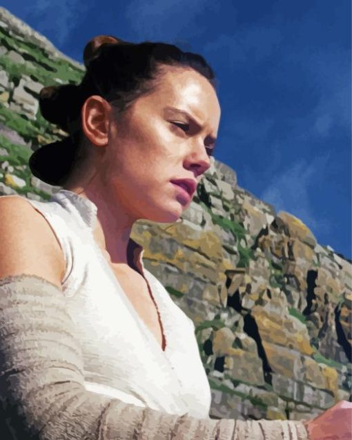 Rey Skywalker Star Wars Diamond Painting