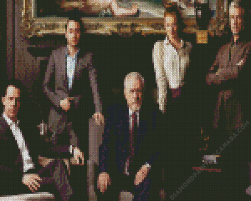 Succession Serie Characters Diamond Painting