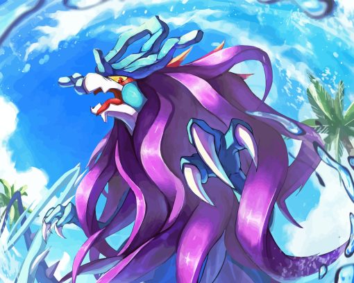 Suicune Pokemon Character Diamond Painting