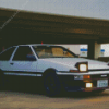 Toyota AE86 Trueno Car Diamond Painting