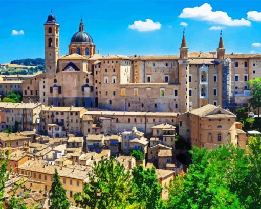 Urbino Cathedral Diamond Painting