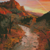 Zion National Park Utah Diamond Painting