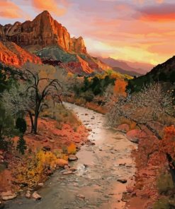 Zion National Park Utah Diamond Painting