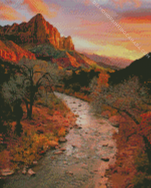 Zion National Park Utah Diamond Painting