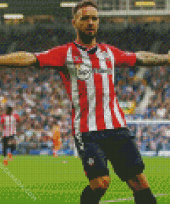 Adam Armstrong Southampton fc player Diamond Paintings