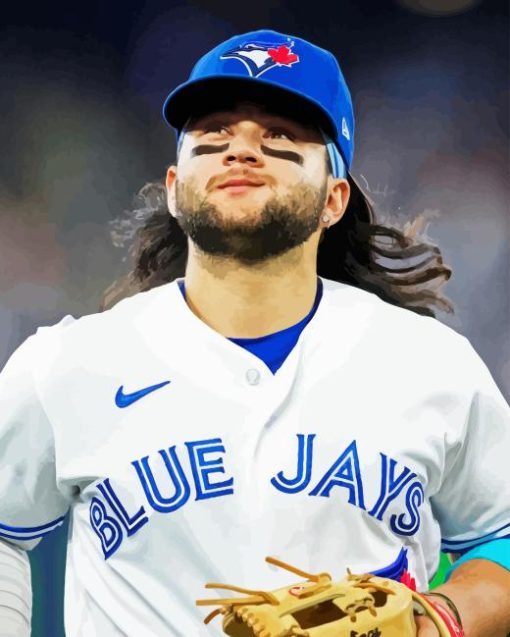 Bo bichette Diamond With Numbers