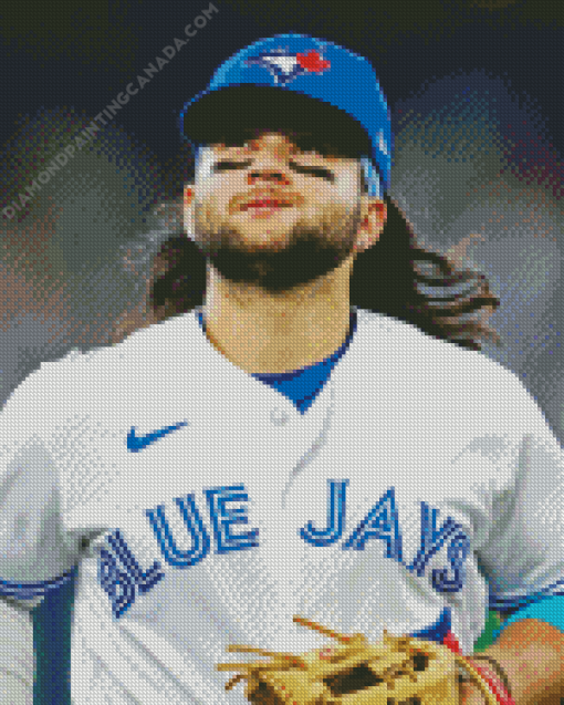 Bo bichette Diamond With Numbers