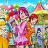 smile precure japanese anime Diamond With Numbers