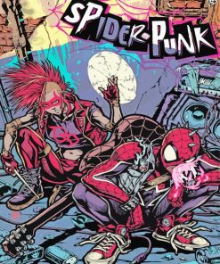 Spider punk Poster Diamond Painting