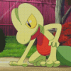 Treecko Grass Pokemon Diamond Painting