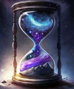 aesthetic galaxy Hourglasses Diamond Painting