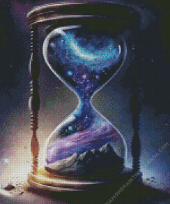 aesthetic galaxy Hourglasses Diamond Painting