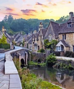 Castle Combe Diamond Painting