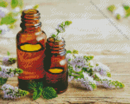 Herbal Oil Diamond Painting