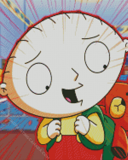 Stewie Griffin Diamond Painting