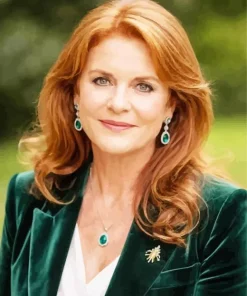 Beautiful Sarah Ferguson paint by numbers